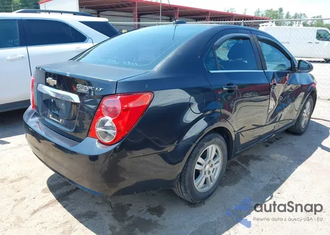 2015 Chevrolet Sonic Lt Auto из США, поврежденный, VIN 1G1JC5SH9F4206925